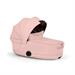 NAVIC.PRIAM Style Fold Lux Carry Cot - Peach Pink | light pink
