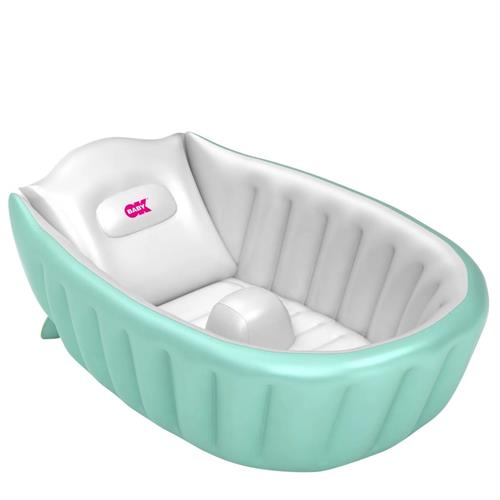 ONDA BABY SOFT - Vasca gonfiabile 0/12 mesi colore AZZURRO TIFFA