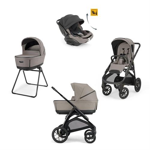 KIT SYSTEM QUATTRO APTICA XT DRW-R-EVO  TUNDRA BEIGE+T. NERO