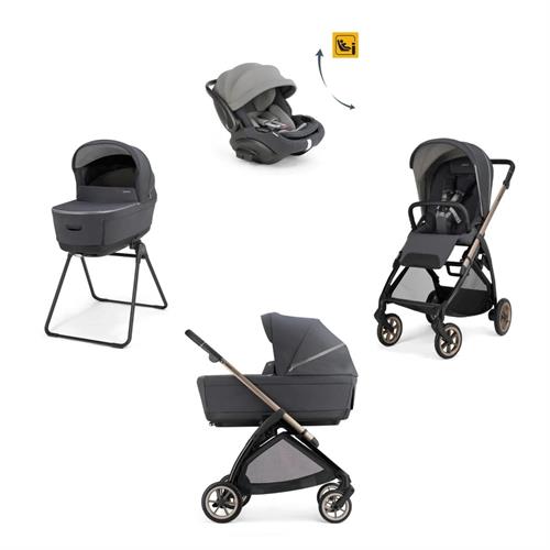 KIT SYSTEM QUATTRO ELECTA DRW-R-EVO - GARAGE GREY + T.BRONZE BLK