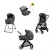 KIT SYSTEM QUATTRO ELECTA DRW-R-EVO - GARAGE GREY + T.BRONZE BLK
