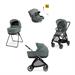 KIT SYSTEM QUATTRO ELECTA DRW-R-EVO - STUDIO GREY+T. IRON BLK
