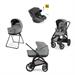 KIT SYSTEM QUATTRO APTICA XT DRW-R-EVO  CANYON GREY+T. NERO