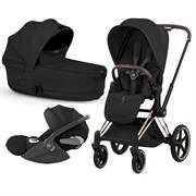 TRIO PRIAM'25 Rosegold (incl.Lux CC/Cloud T+/Base) Sepia Black